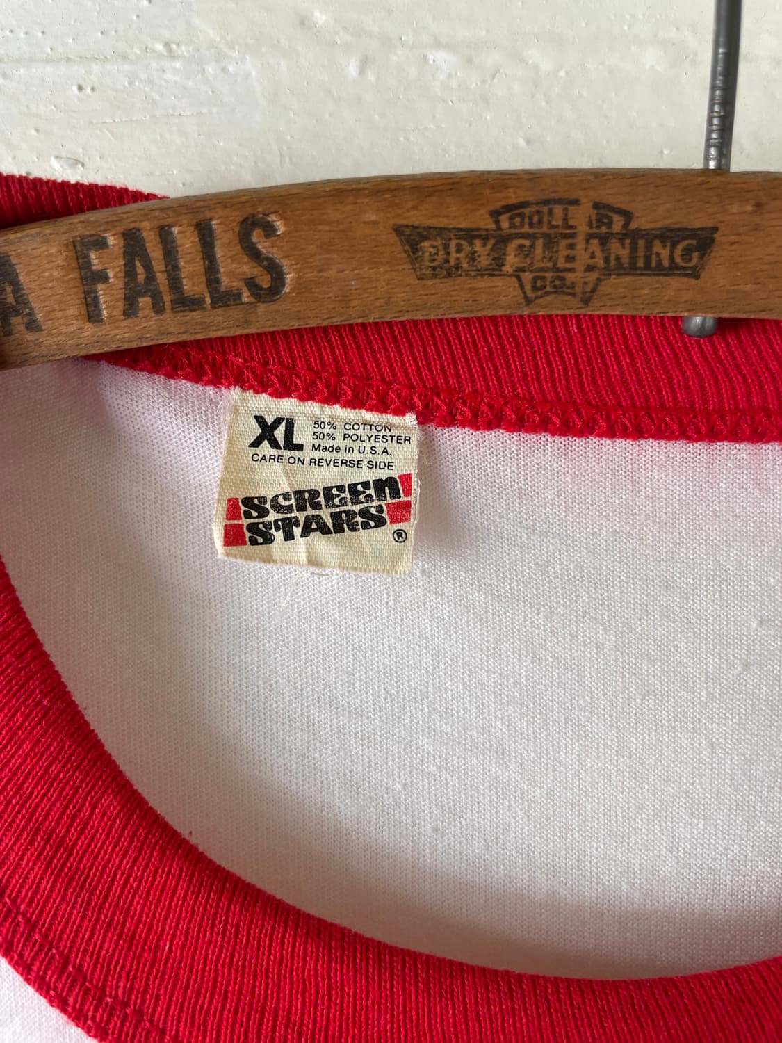 1980's-90's Vintage Ringer T-shirt 상품이미지4