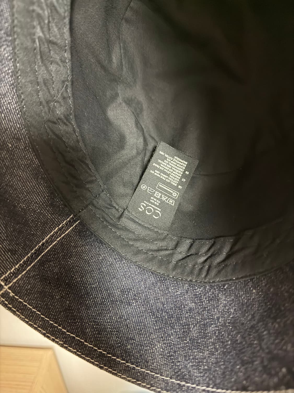 COS 코스 데님 버킷햇 상품이미지3