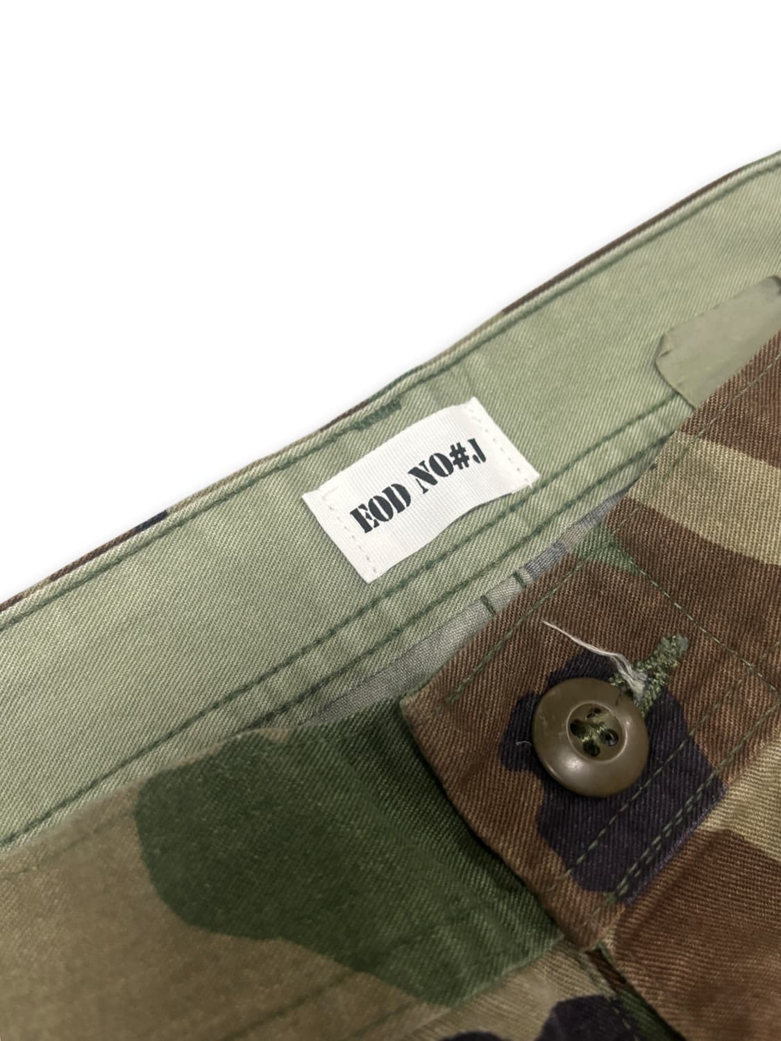 Woodland camo 와이드핏 버뮤다 (립스탑) 상품이미지4