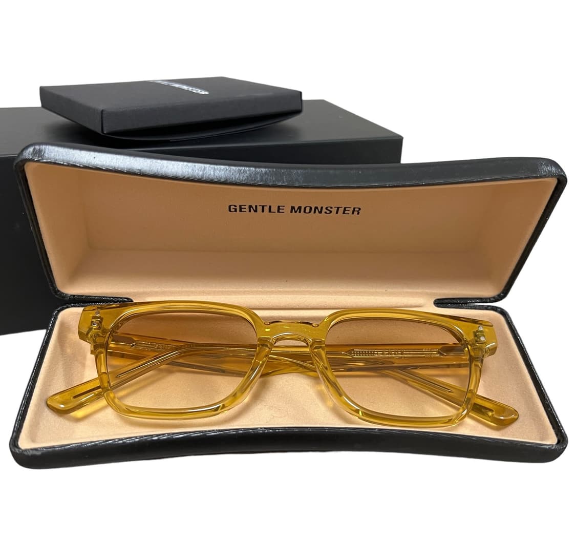 젠틀몬스터 선글라스 옐로우 풀박스 상품이미지1