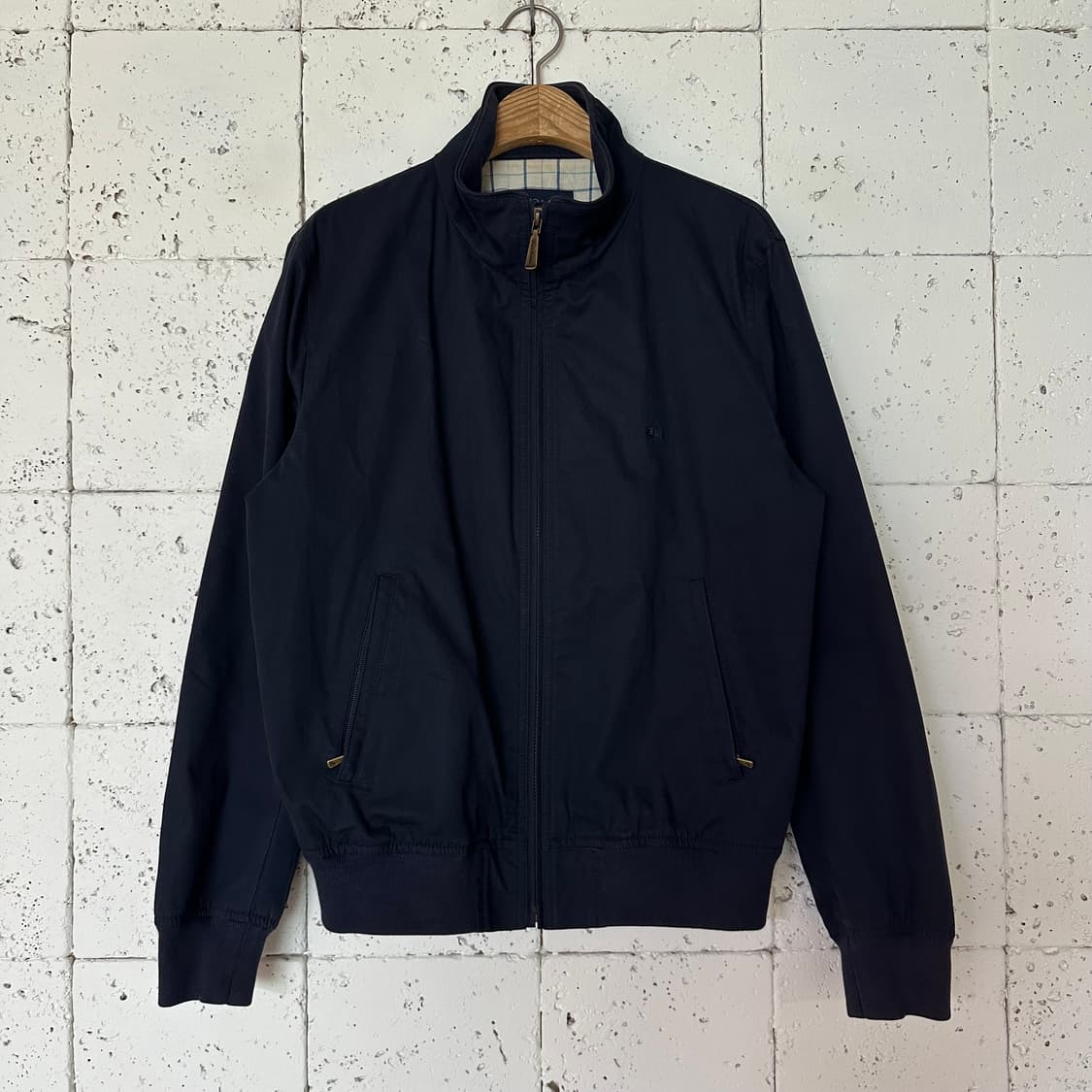 S 브룩스브라더스 해링턴 자켓 네이비 상품이미지1