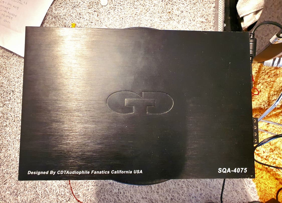 4채널 오디오앰프 cdt audio(sqa-4075) 상품이미지1