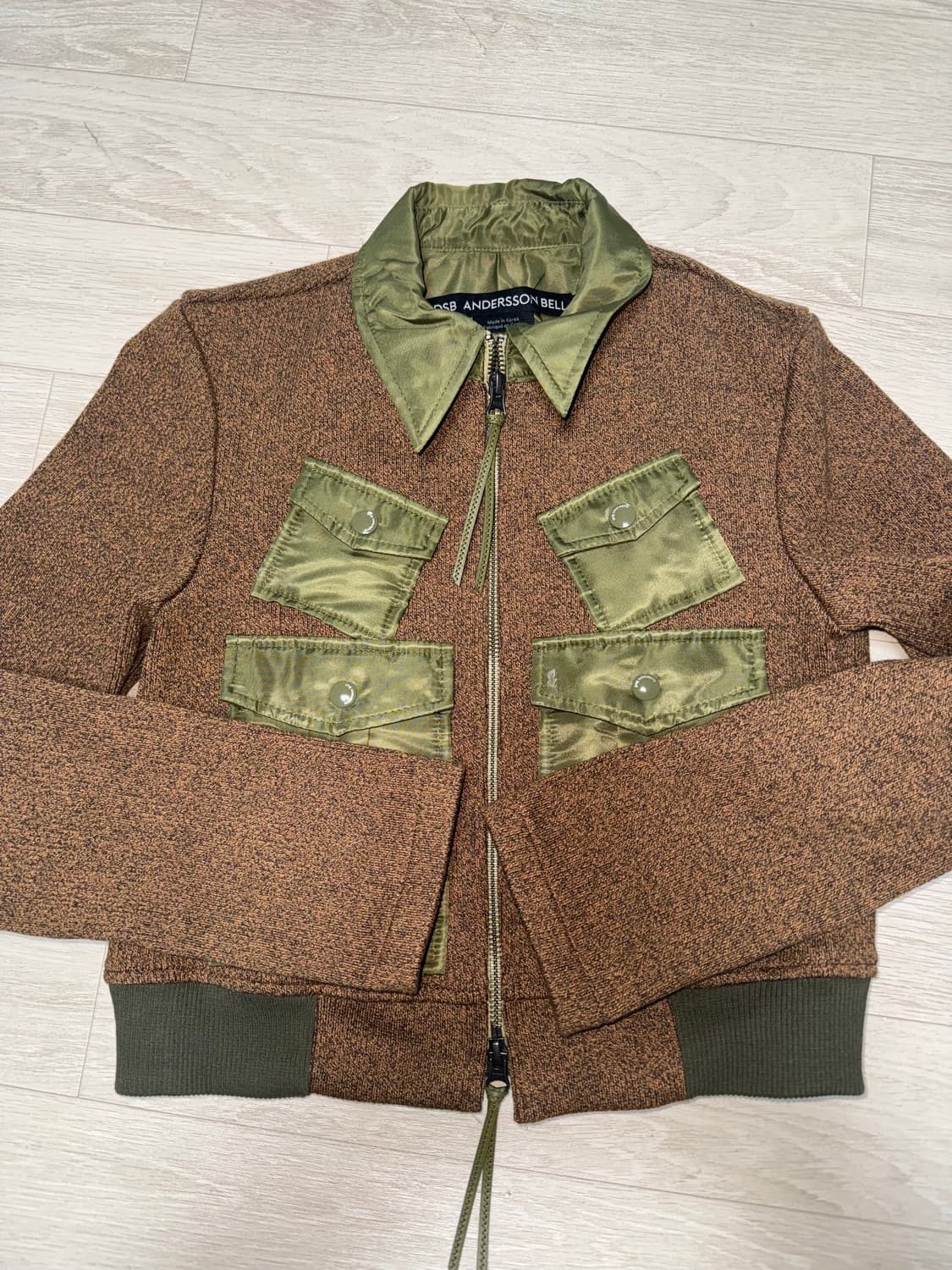 앤더슨벨 멀티 포켓 MA-1 가디건 XS 상품이미지6