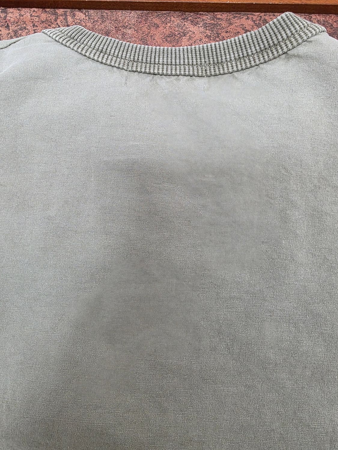 707 플랜 립넥 웜업 풀오버 카키 상품이미지6