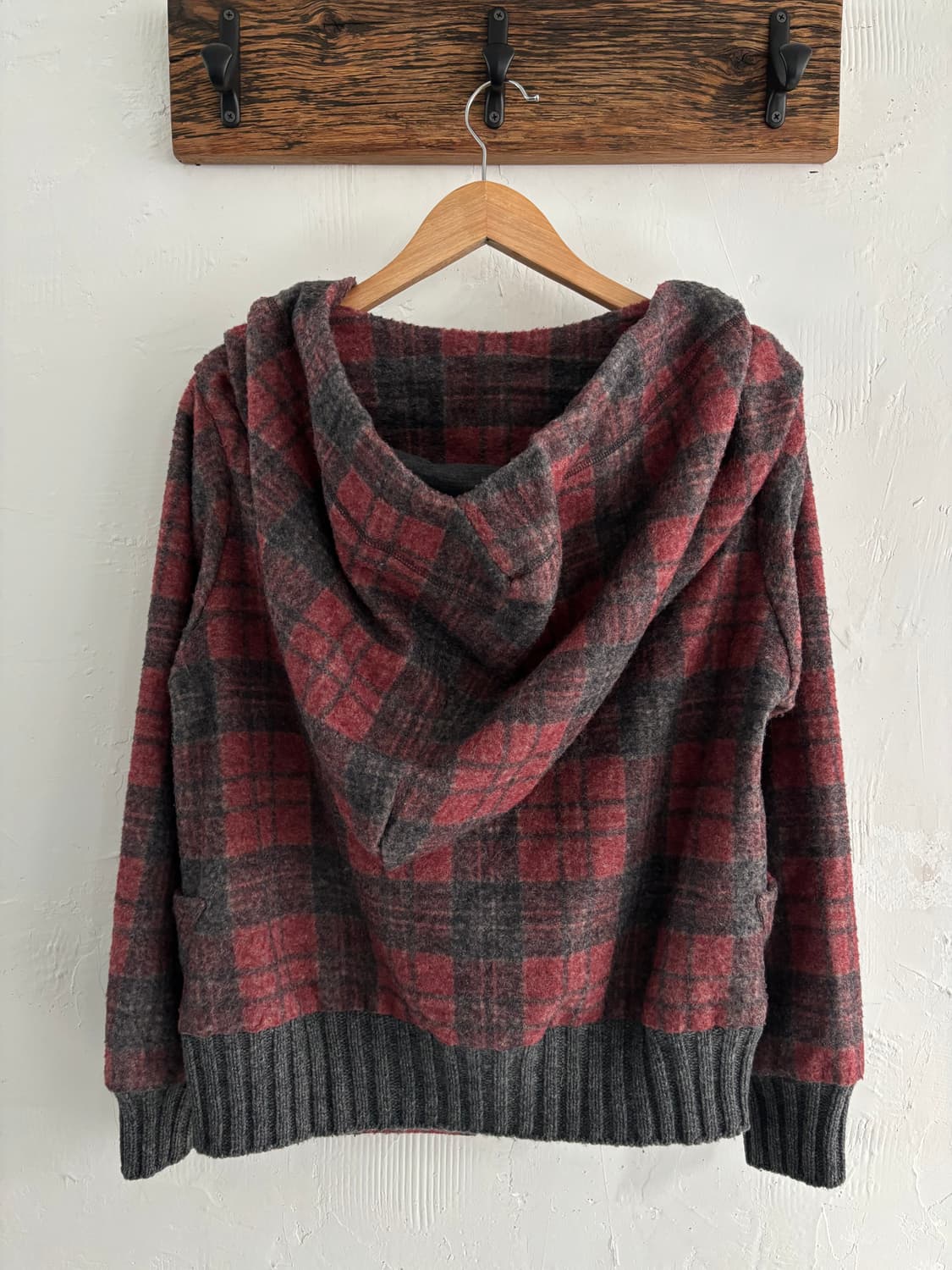  Vivienne Westwood 비비안웨스트우드 레드체크 후드 집업 자 상품이미지7