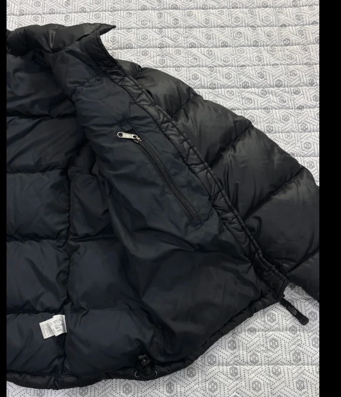 노스페이스 눕시 700 패딩 블랙 90 상품이미지8