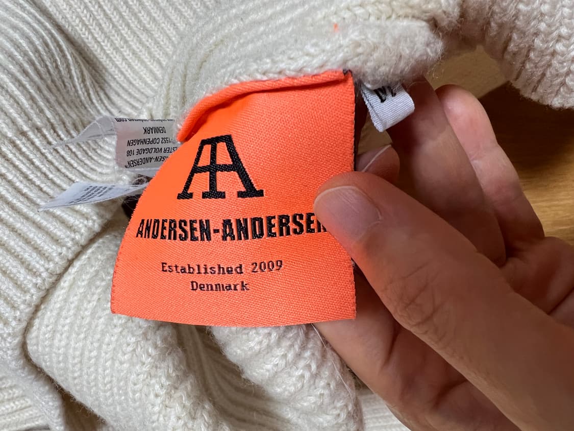 안데르센안데르센 니트 M사이즈 판매 상품이미지4