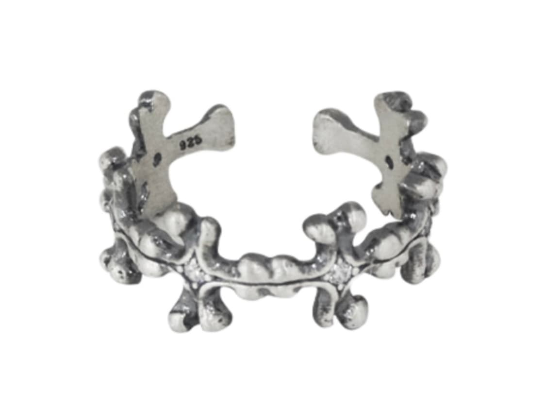 폴리테루 반지 플로럴 크로스 본 004 15호 상품이미지1