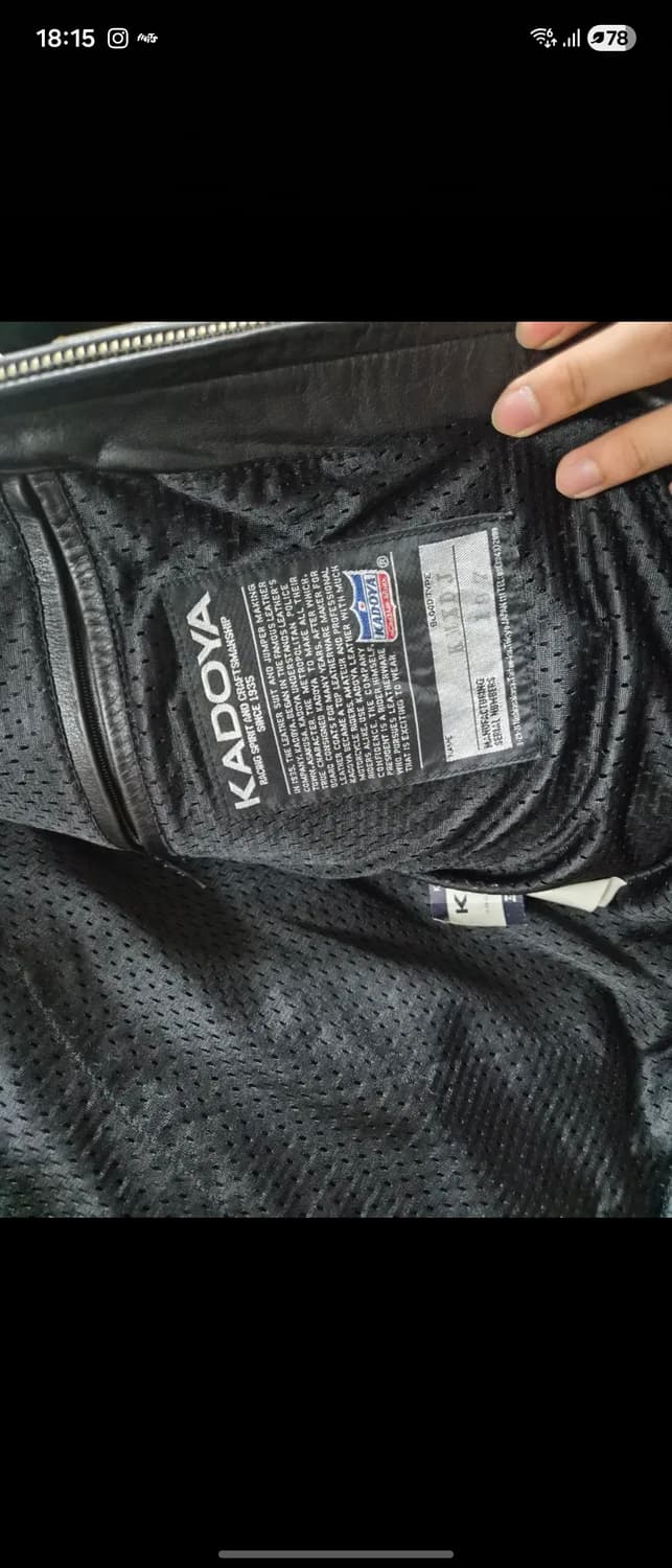 kadoya 바이커자켓 상품이미지4