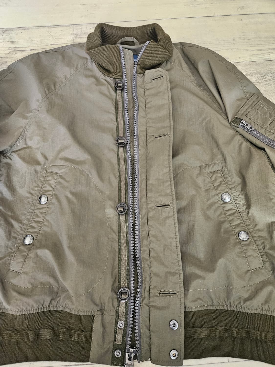 (L)폴로 랄프로렌 25fw 인슐레이트 보머자켓 올리브 상품이미지6