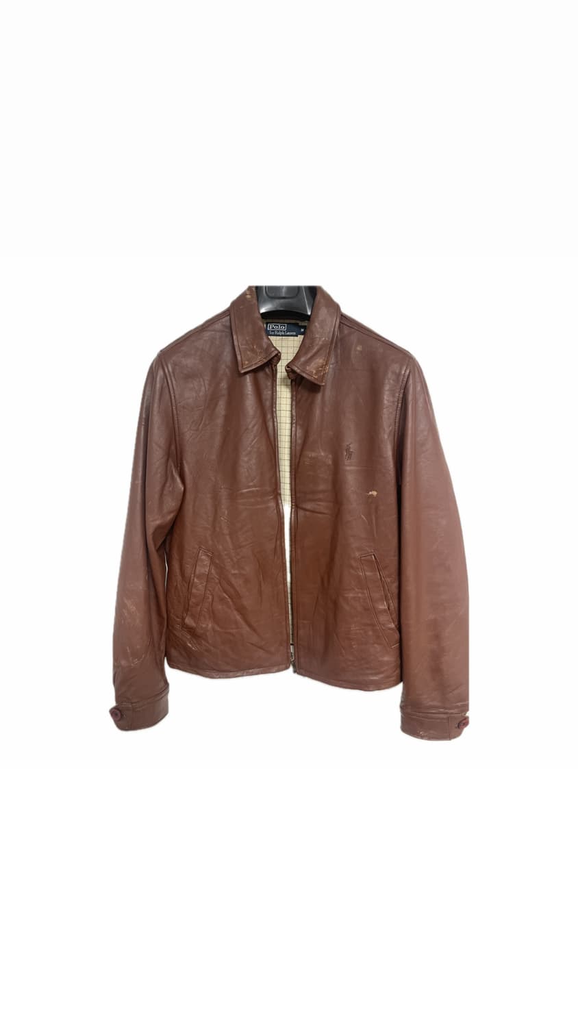 [M] 폴로 빈티지 램스킨 레더 자켓 상품이미지1