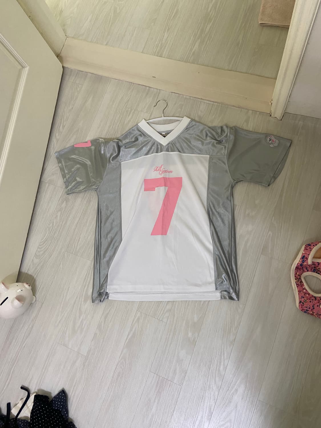 🩷7 스포티 져지반팔🩷 상품이미지2