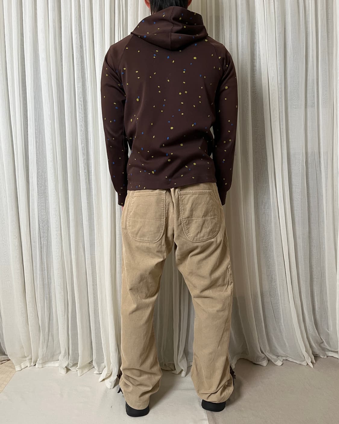 꼼데가르송 옴므플러스 페인팅 후드티 comme des garcons 상품이미지10