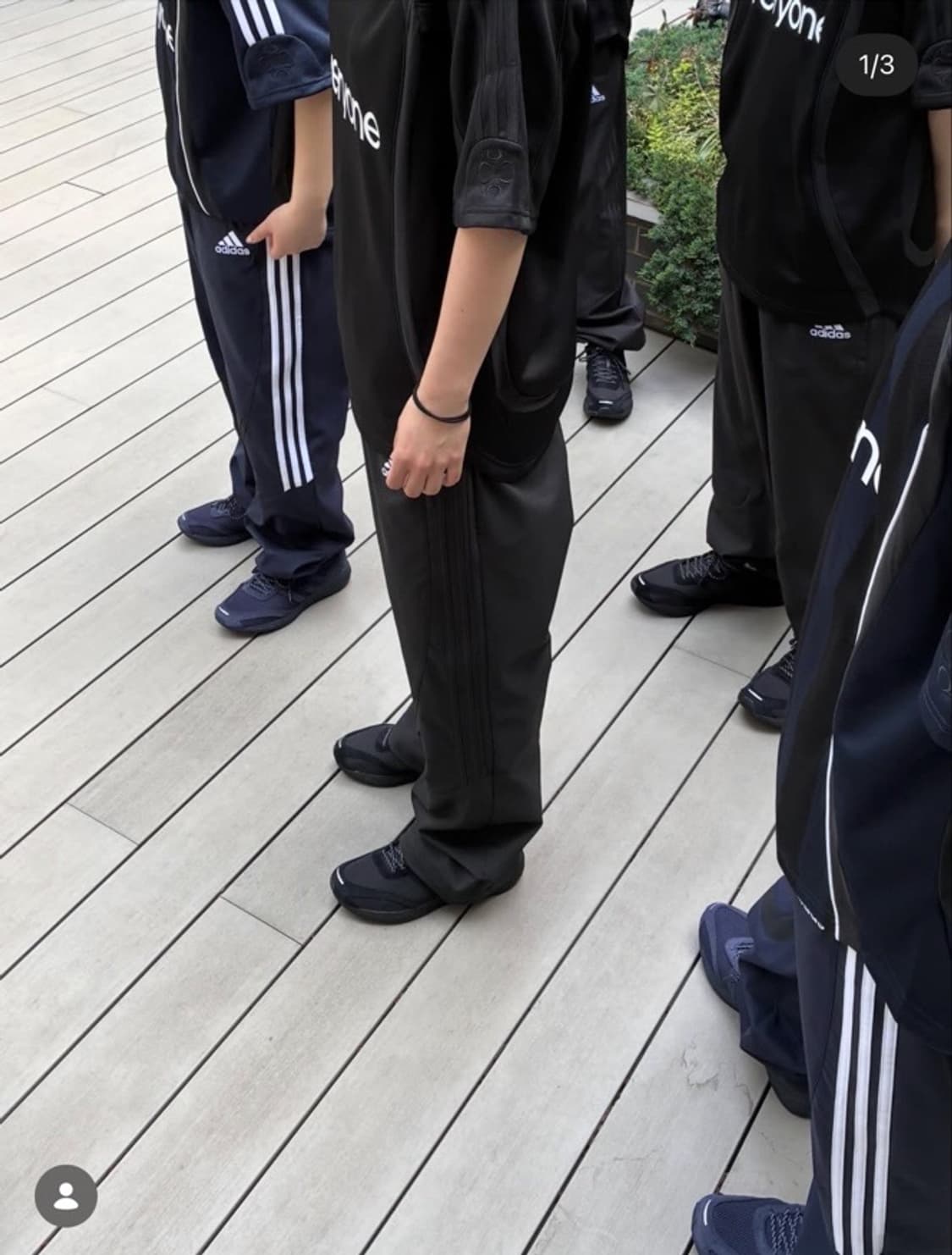 Everyone Tokyo 에브리원 x 아디다스 져지 블랙 XL 상품이미지9