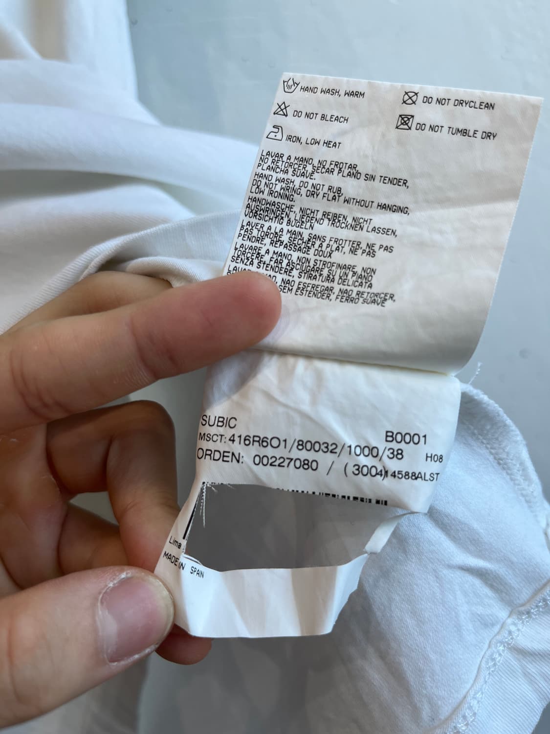버버리 넥링거 로고 반팔 티셔츠 상품이미지6