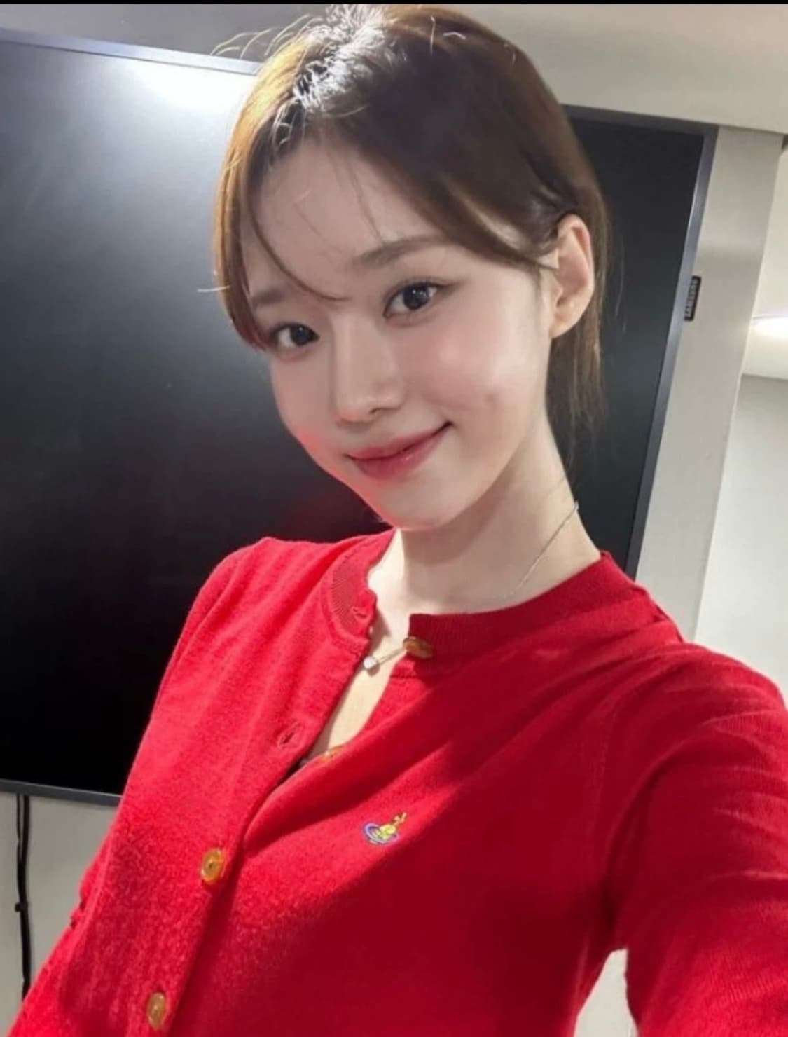 비비안웨스트우드 베아 가디건 레드 상품이미지7