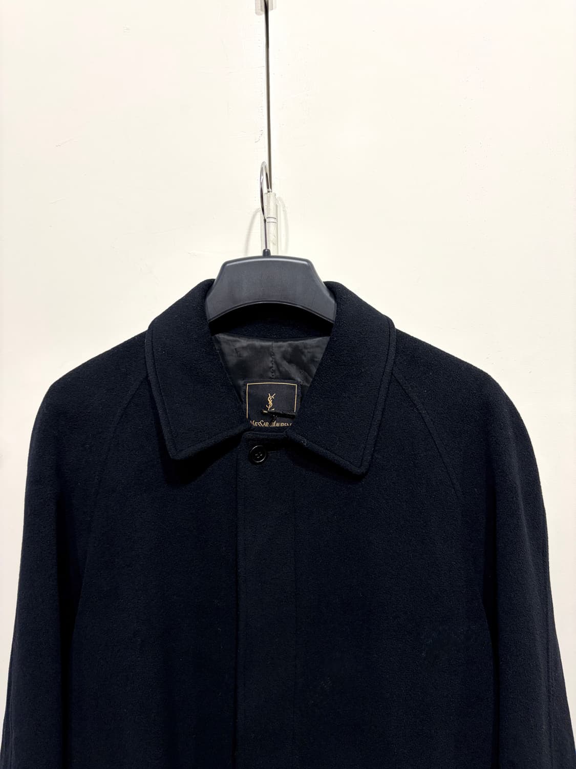 YSL 입생로랑 캐시미어 롱 코트 상품이미지4