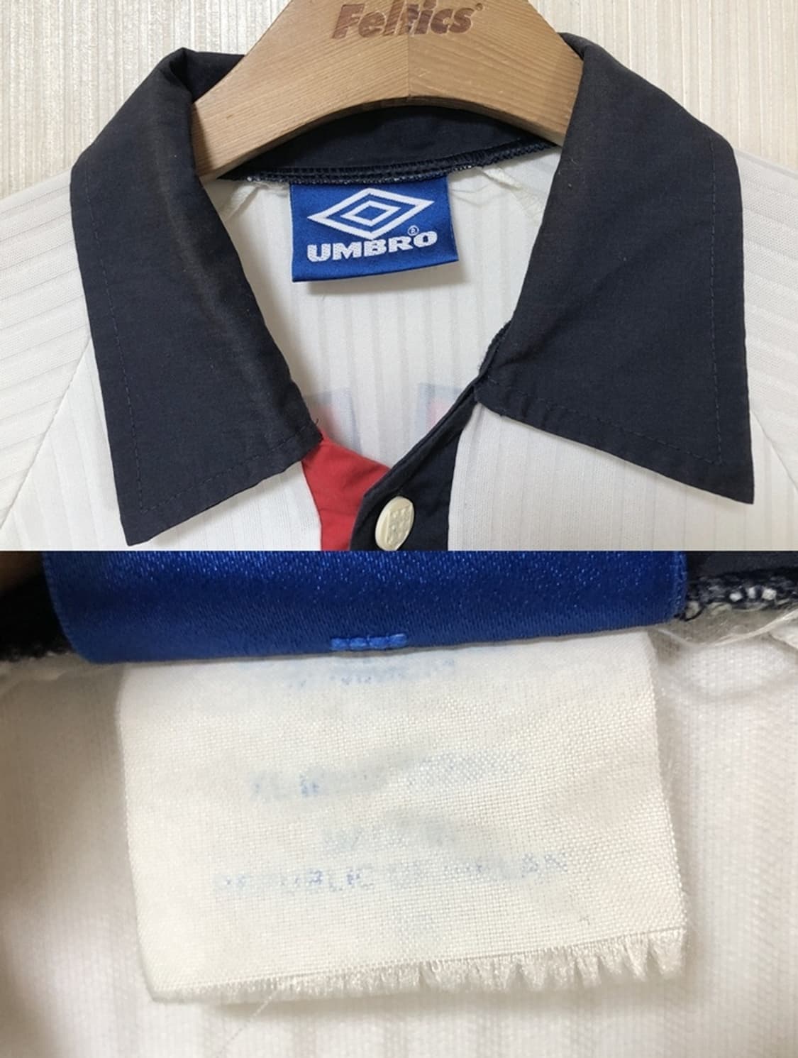 엄브로 97-99 잉글랜드축구국대 홈유니폼/져지 XL #20 마이클 오언 상품이미지4