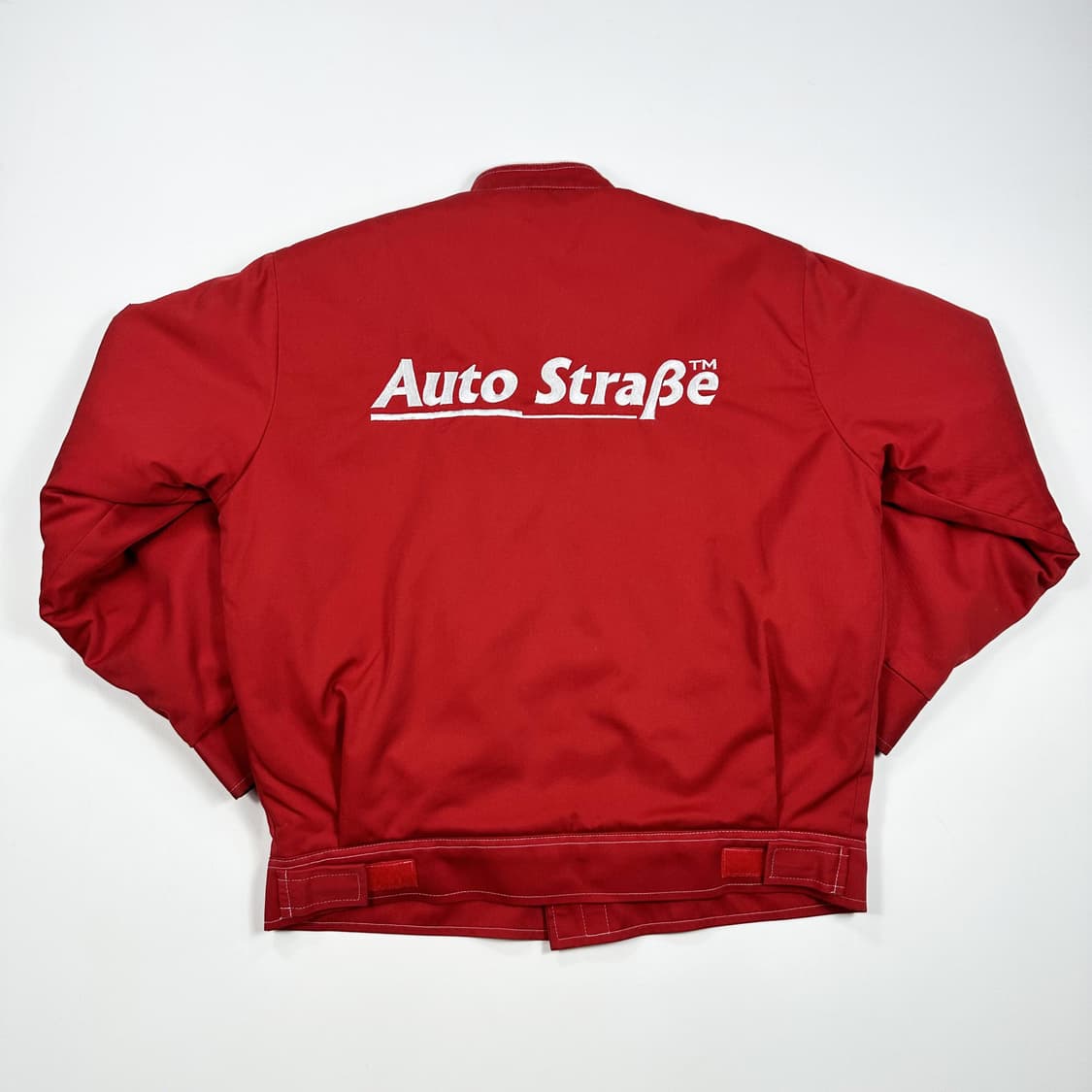 VTG 빈티지 싱글 레이싱 자켓 레드 M 상품이미지3