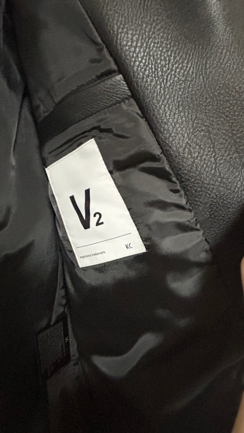 V2 가죽자켓 M 상품이미지2