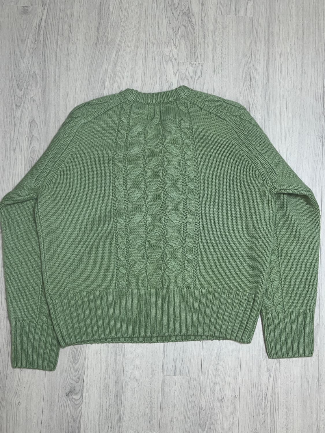 자라 초록 니트 상품이미지2