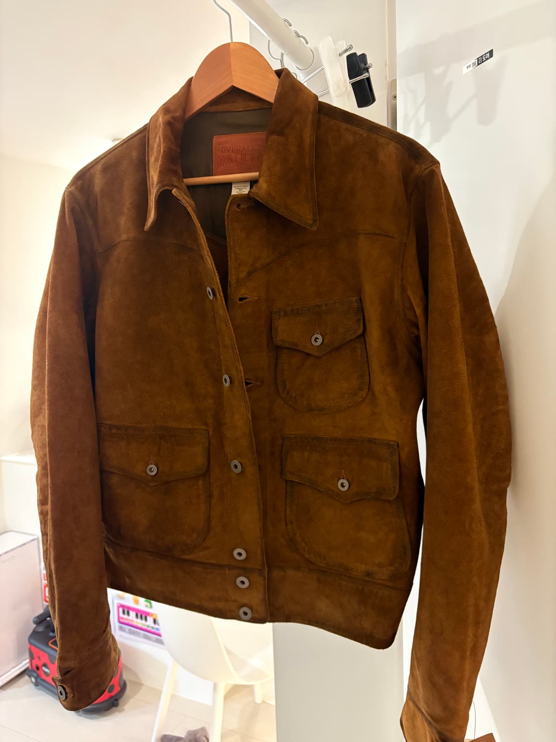 RRL 러프아웃 스웨이드 자켓 상품이미지1