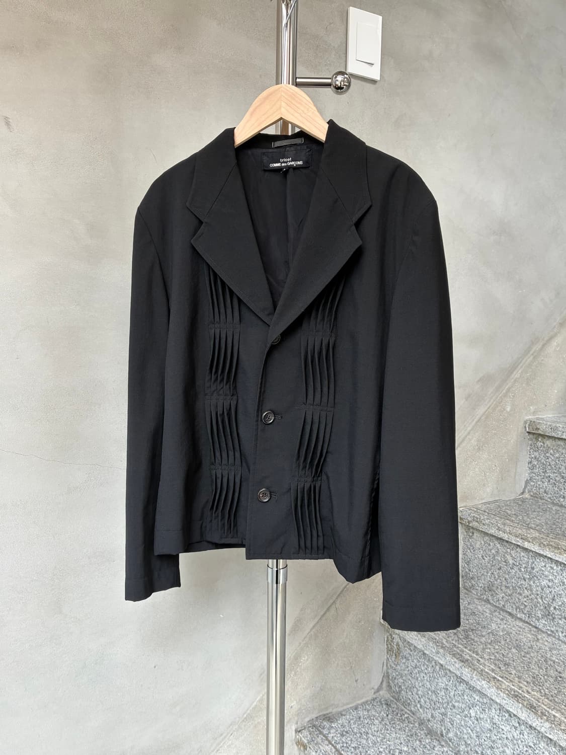 꼼데가르송 트리콧 자켓 상품이미지1
