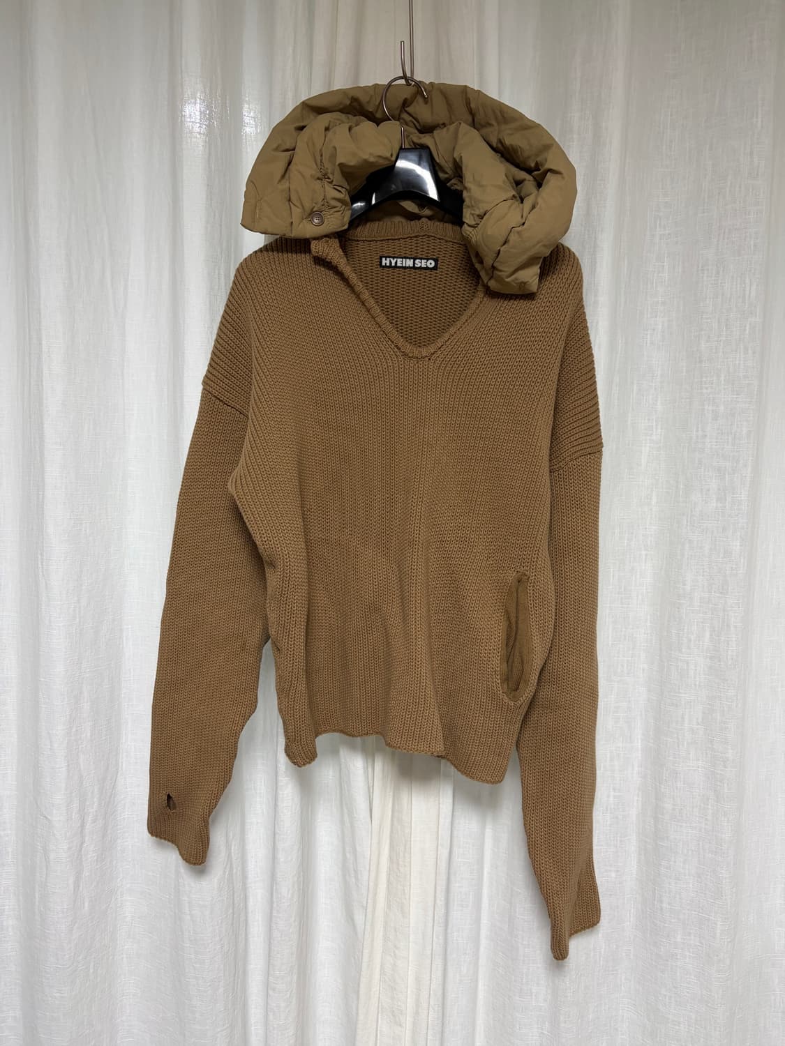 혜인서 후드 니트 2 사이즈 상품이미지3