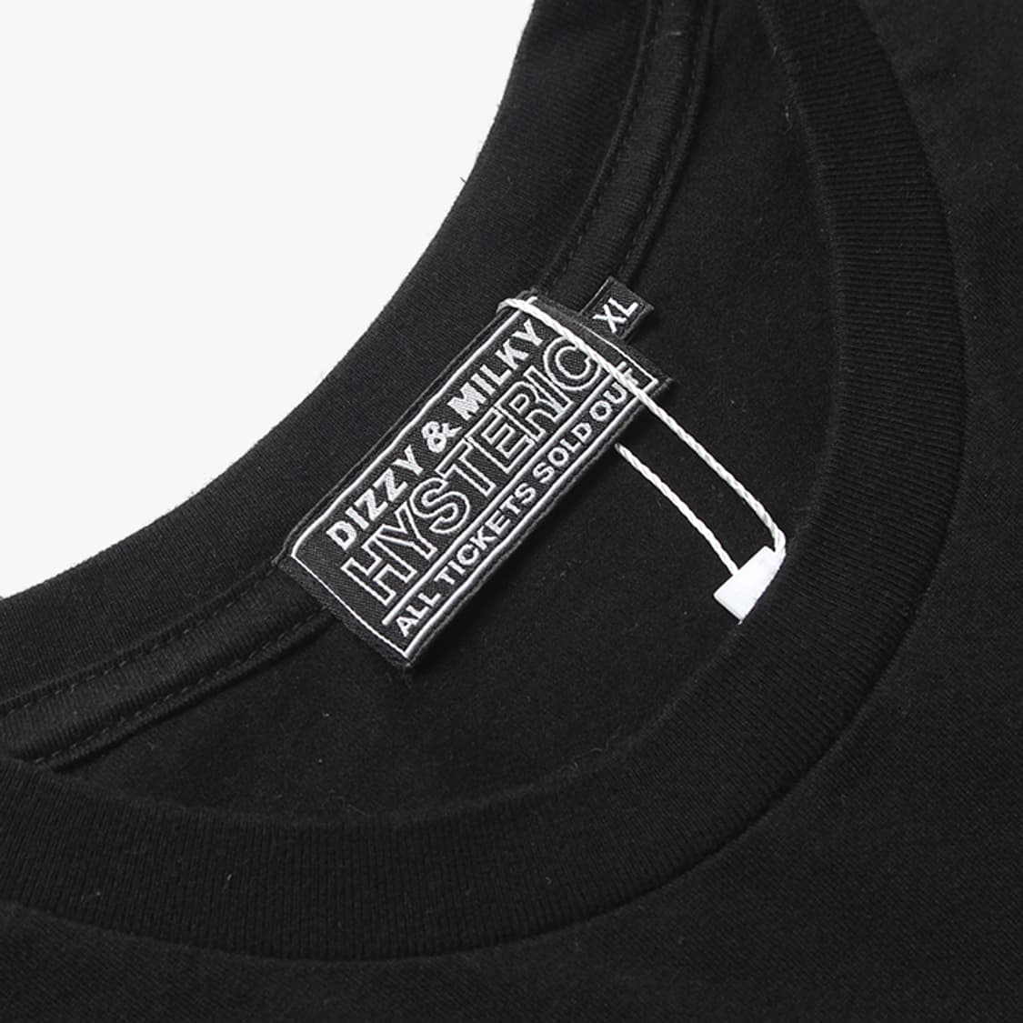 HYSTERIC GLAMOUR "Black Half T-Shirts" 상품이미지5