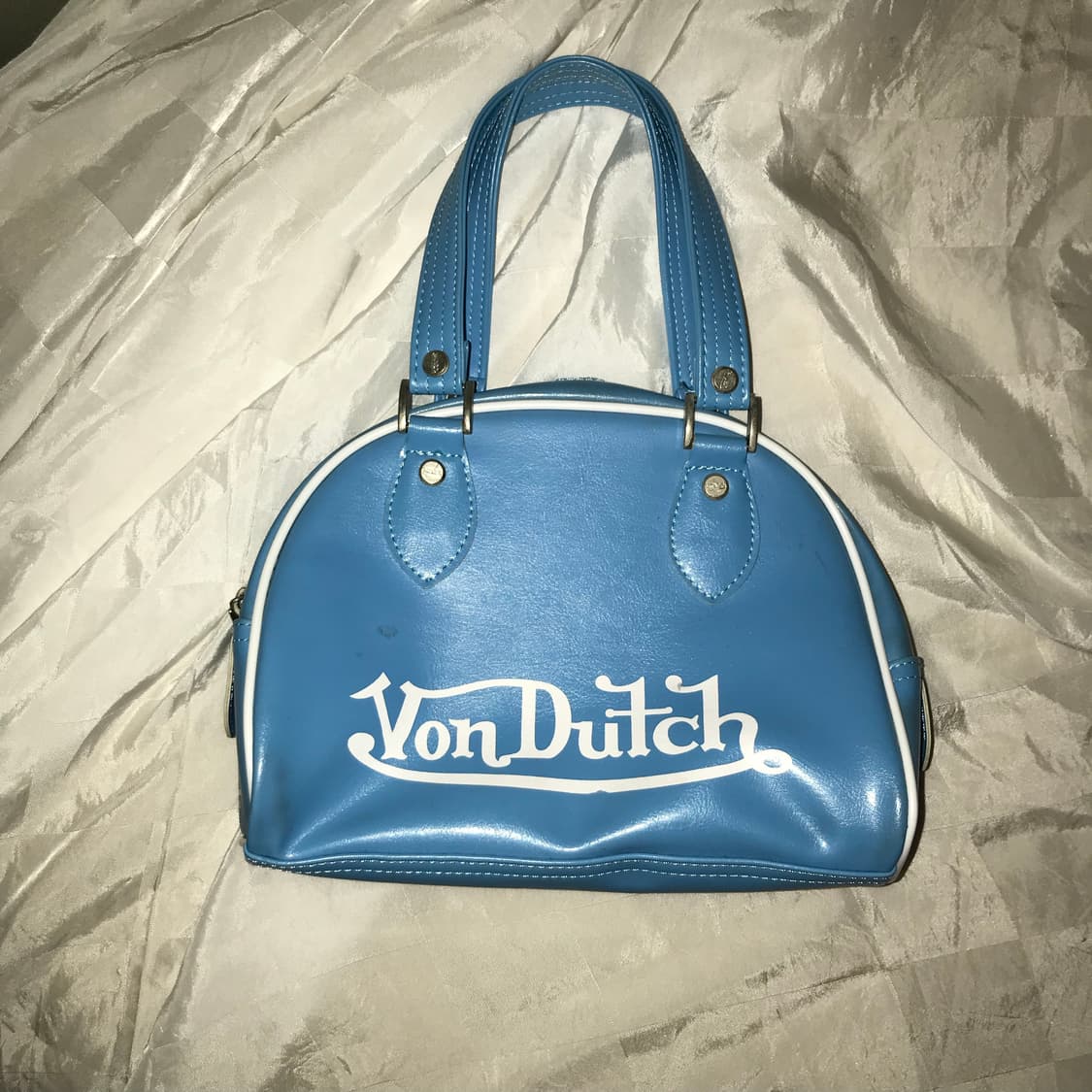 VonDutch 본더치 블루 미니 토트백 상품이미지2