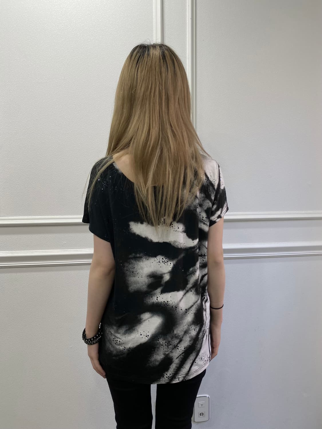 Tie-dye Cubic Loose-Fit Top 상품이미지3