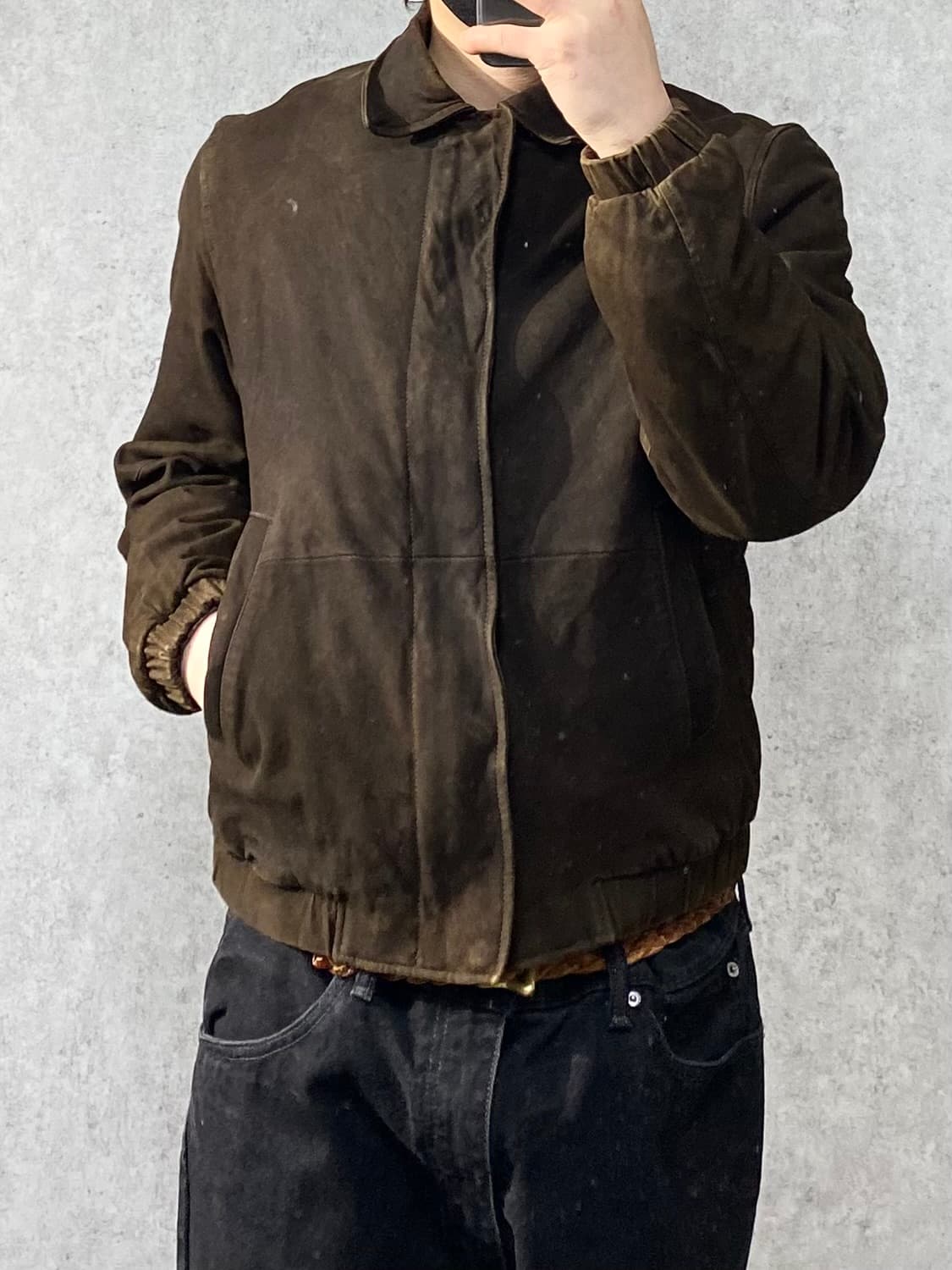 [M] Brooks Brothers 브룩스 브라더스 브라운 스웨이드자켓 상품이미지10