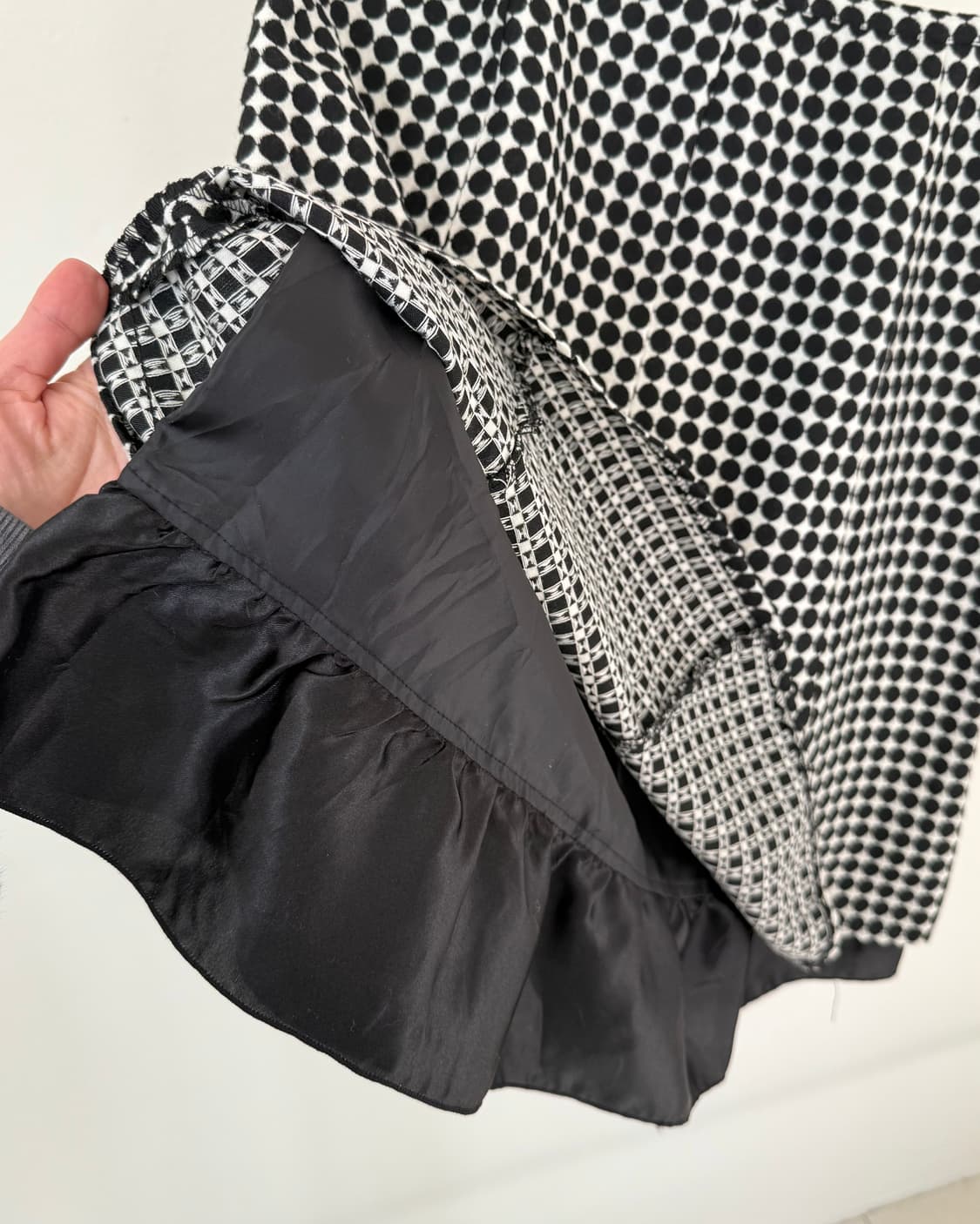 빈티지 도트 스커트 상품이미지4