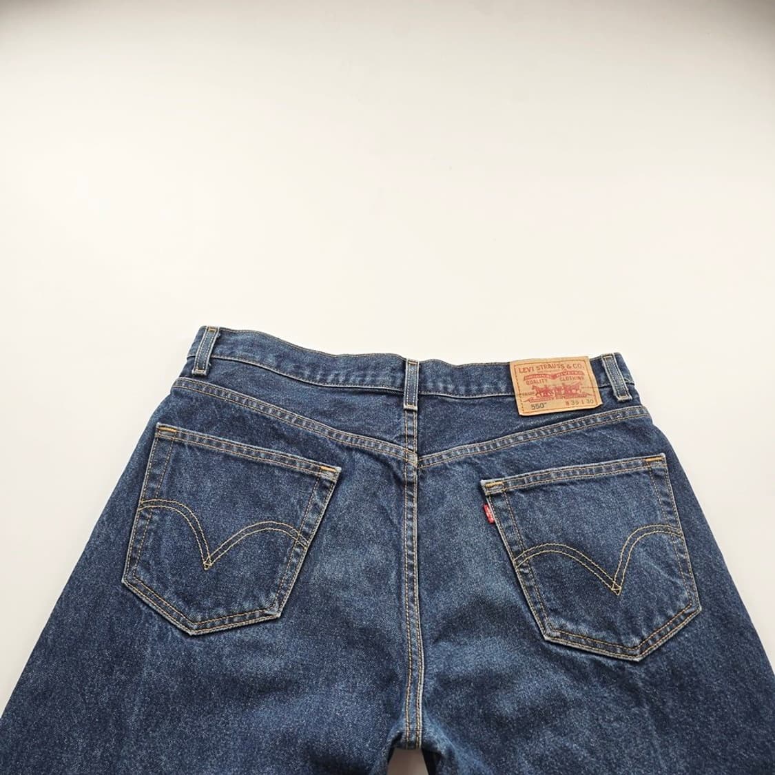 리바이스 550 청바지 릴렉스 워싱 데님 사이즈36 R6291 상품이미지2
