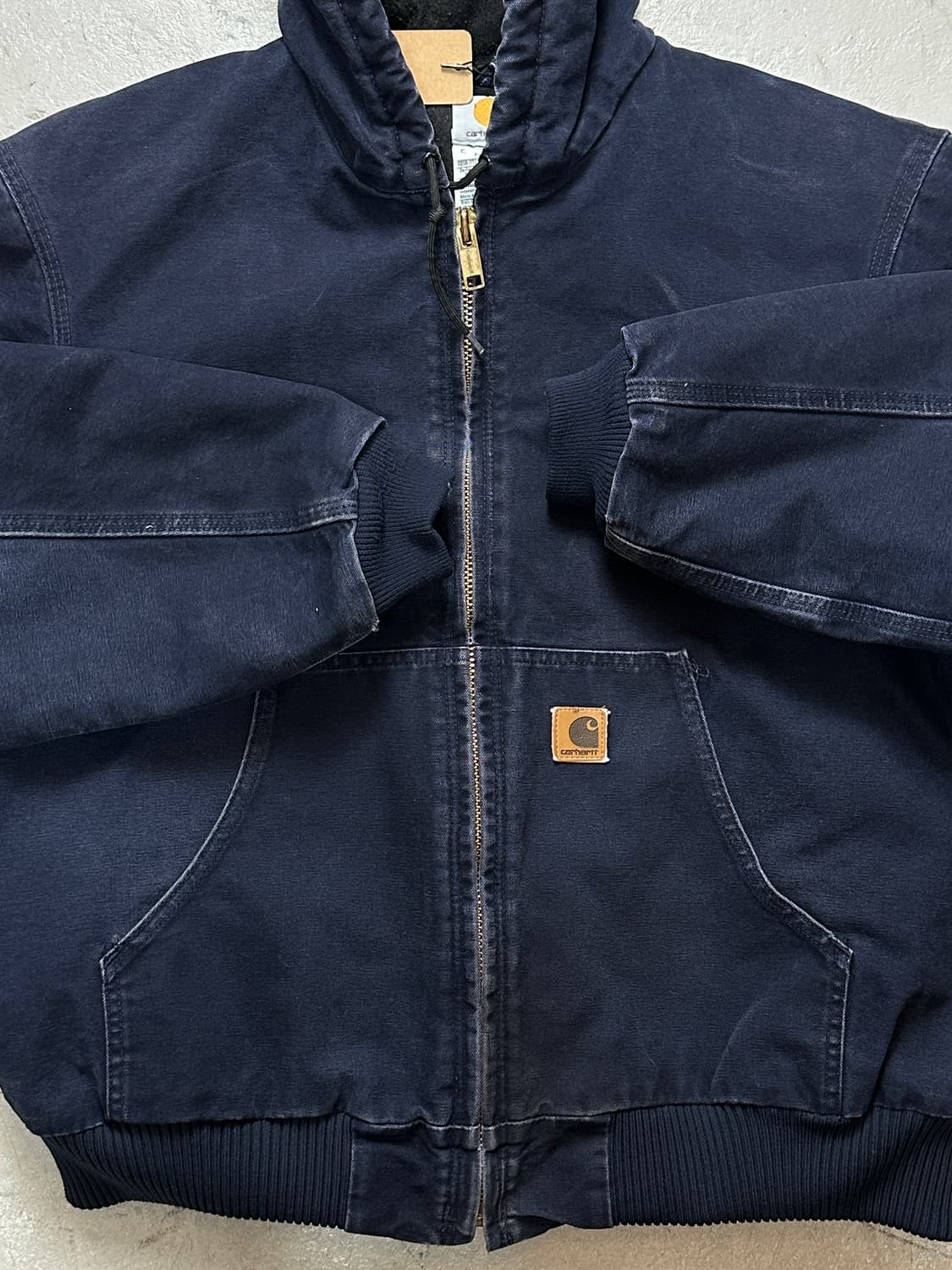 00's OG 칼하트 J130 액티브 자켓 칼하트 MDT 블루 상품이미지8