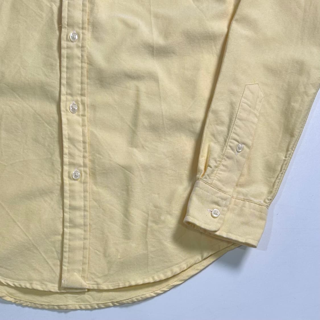 폴로 랄프로렌 옐로우 옥스포드 셔츠  상품이미지4