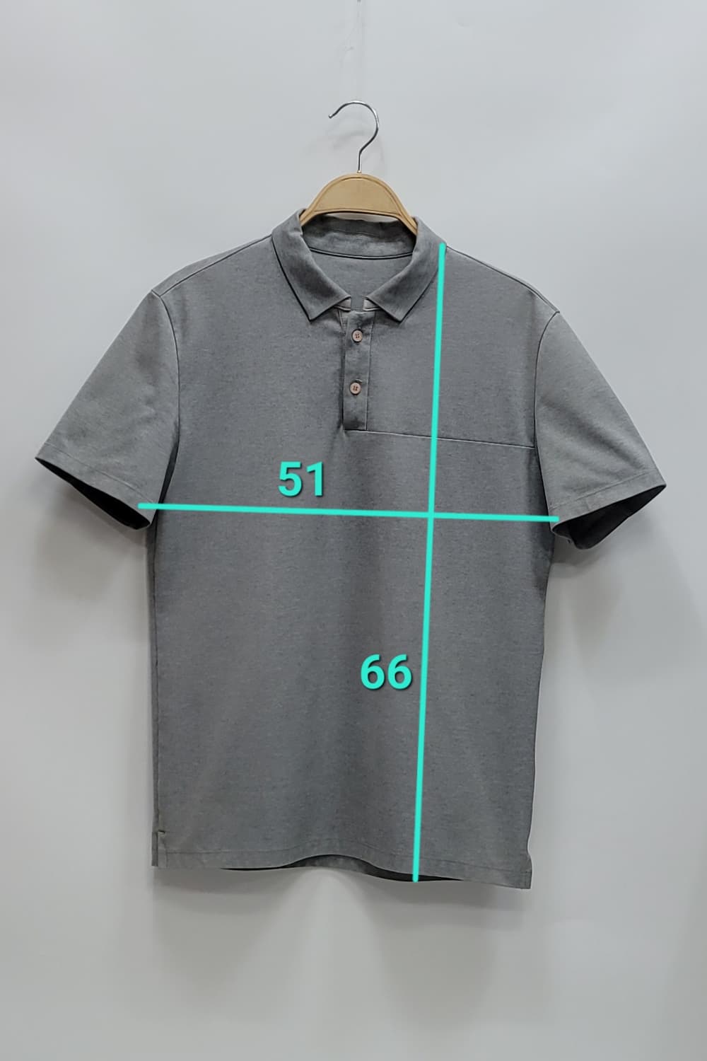 TIME 한섬 타임 옴므 카라 반팔 티셔츠 / 남 95 그레이
 상품이미지10