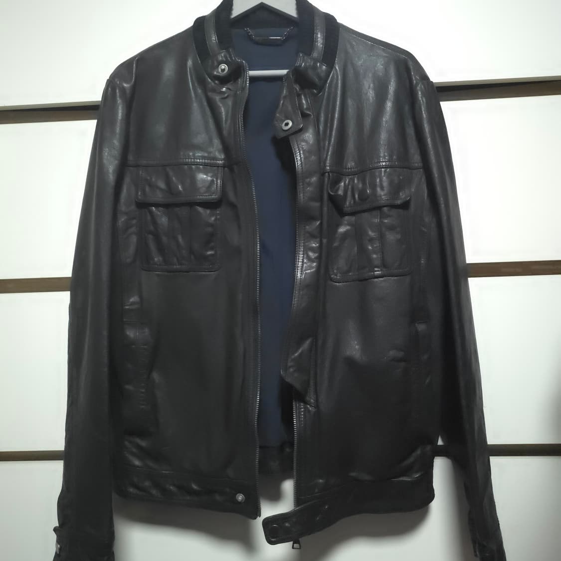 송지오옴므 지오송지오 남성 가죽 자켓 XL(105) 상품이미지1