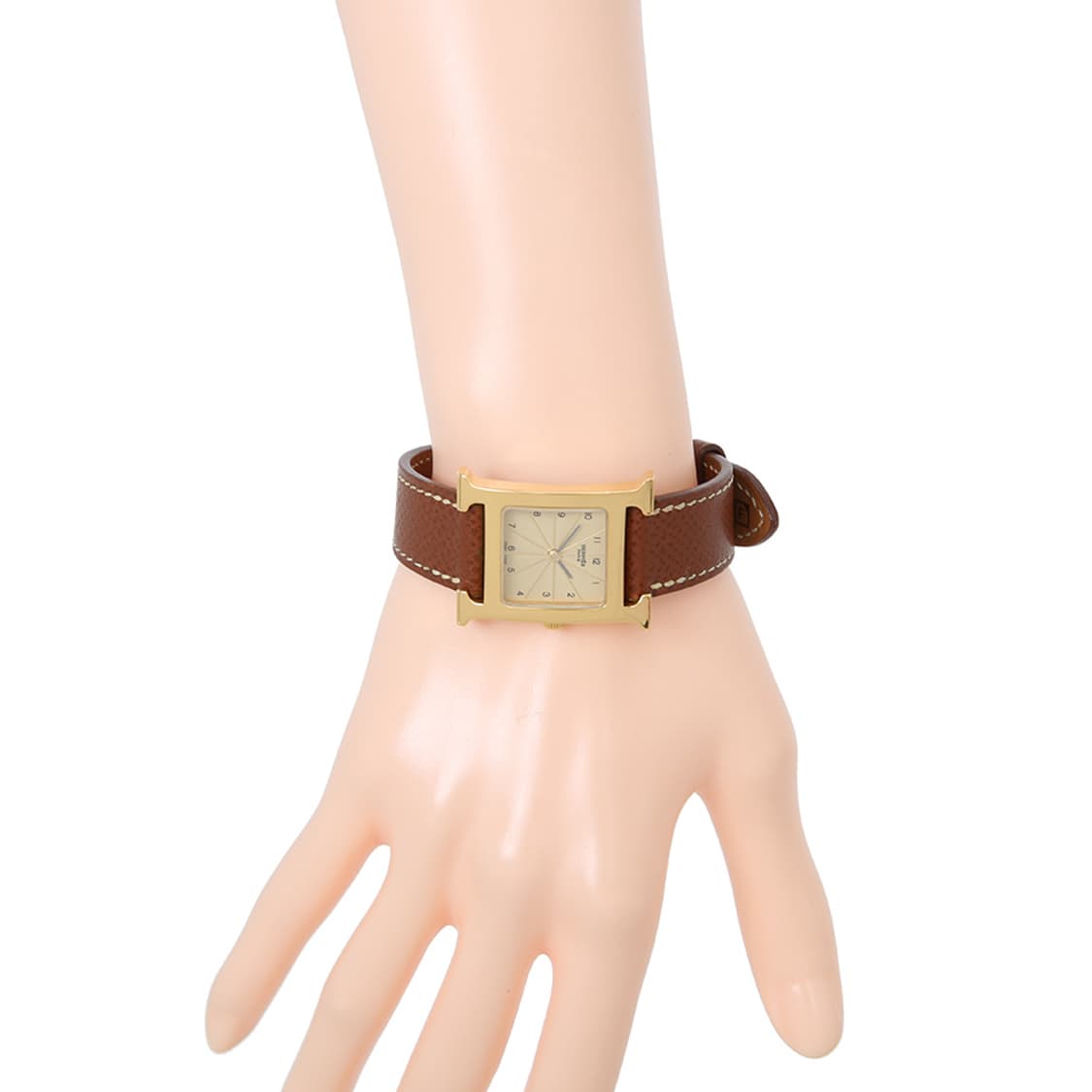 에르메스 골드 에르 워치 H-OUR 시계 Heure H 미디엄 HH1.2 상품이미지9