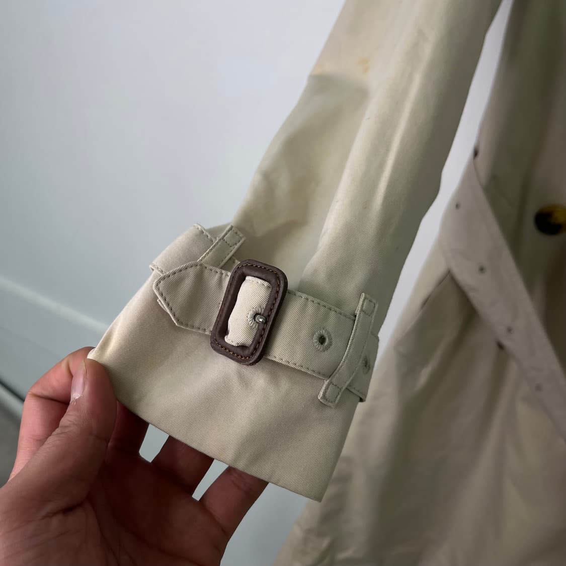 95 버버리 벨티드 트렌치 코트 상품이미지7