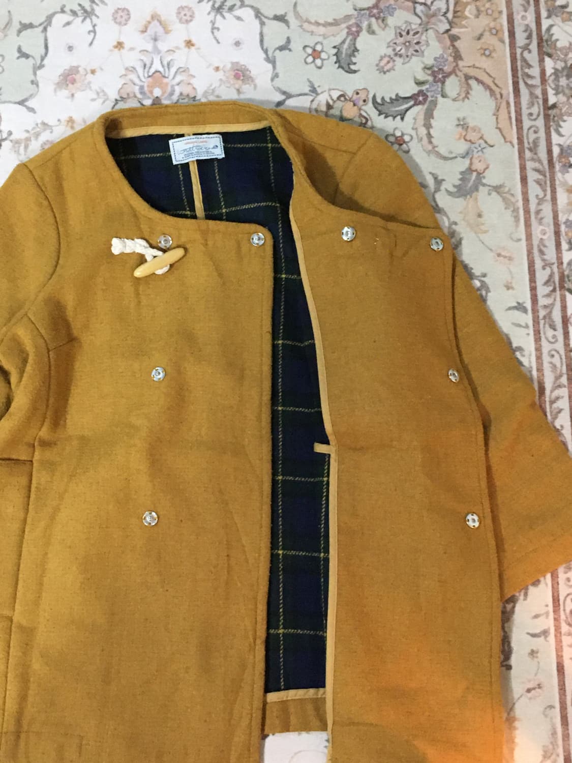 개나리 더플 울 자켓 상품이미지2