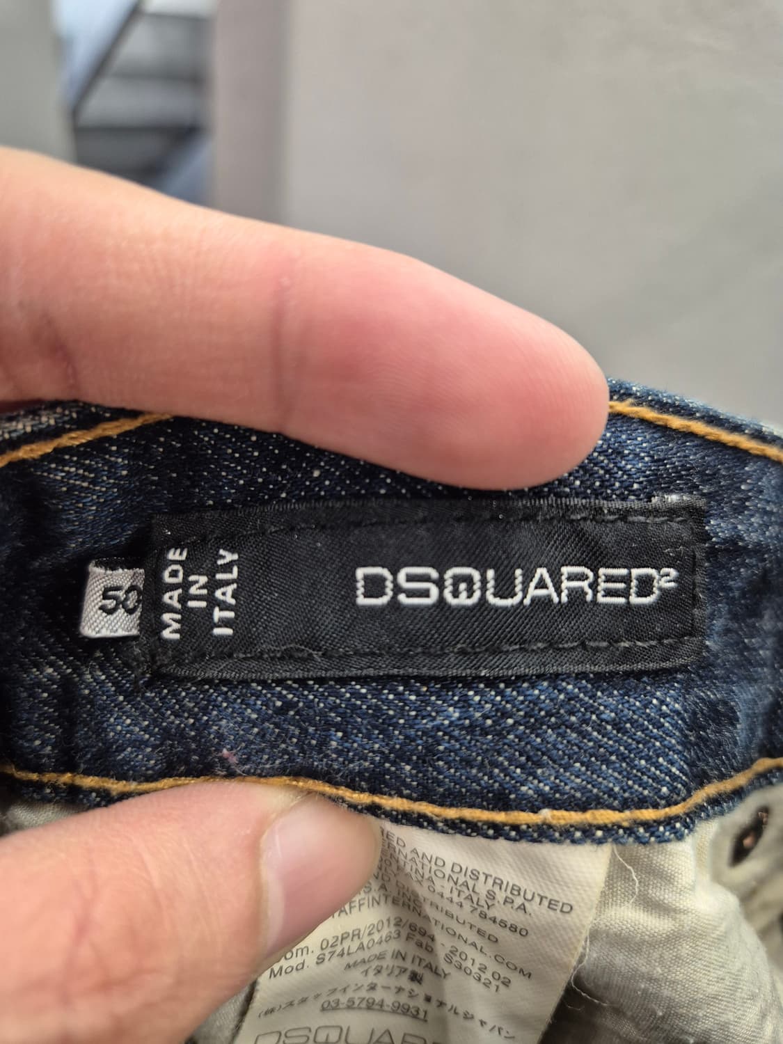 디스퀘어드2 데미지 청바지 50 상품이미지5