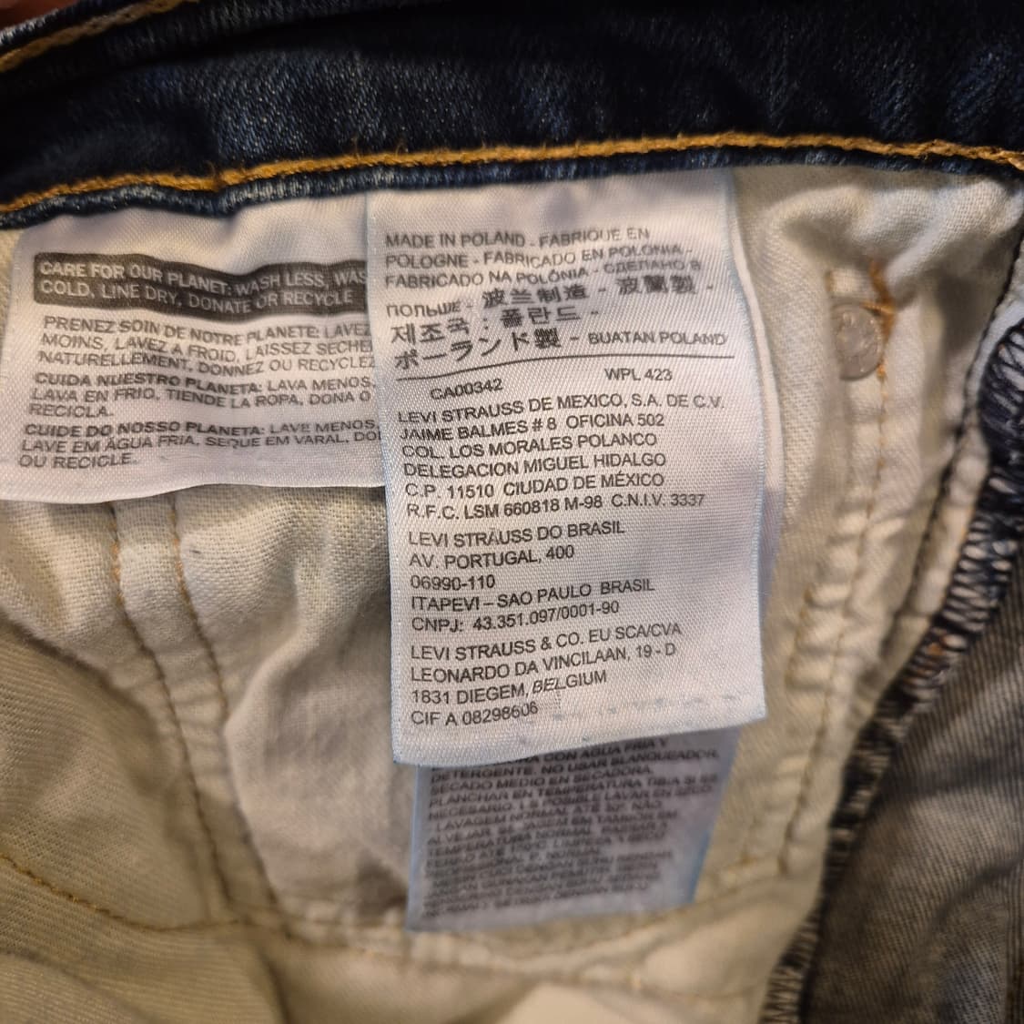 31인치 리바이스 511 청바지  상품이미지4