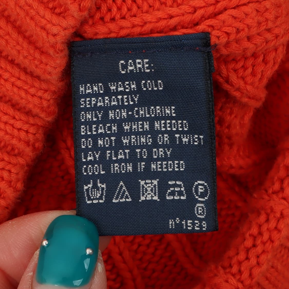 폴로 랄프로렌 오렌지 케이블 니트 상품이미지9