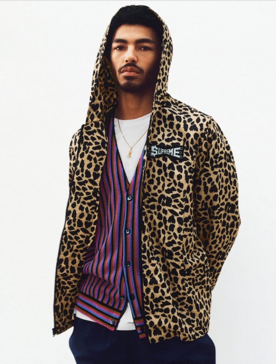슈프림 치타 호피 바람막이 상품이미지6