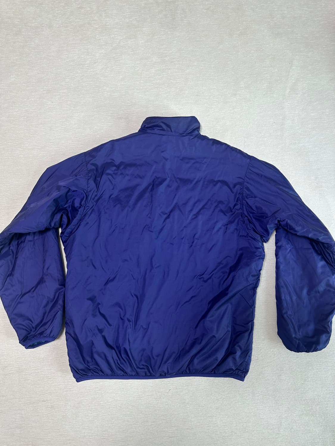 90s 파타고니아 빈티지 퍼프볼 풀오버 퍼플 청록 상품이미지6