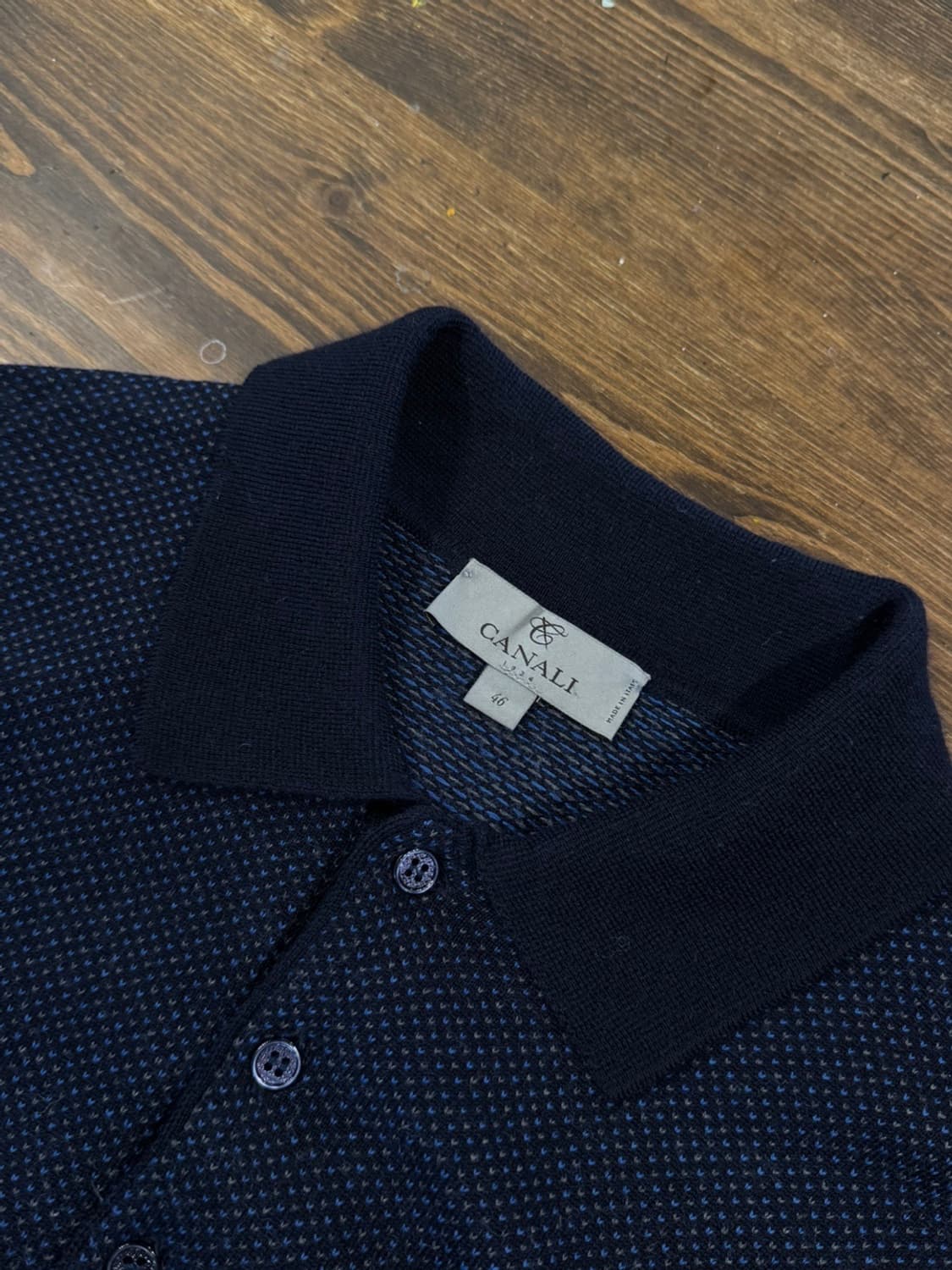 CANALI 까날리 클래식 니트 pk 100 상품이미지7