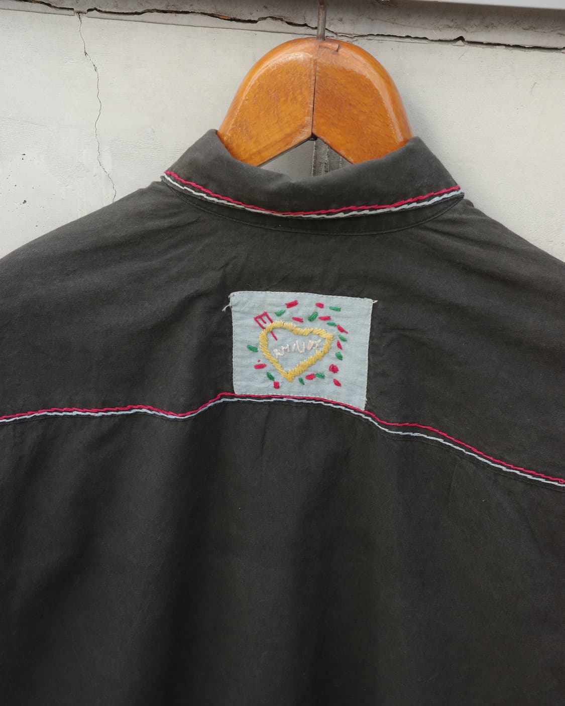 빈티지 에스닉 핸드 자수 셔츠 상품이미지6