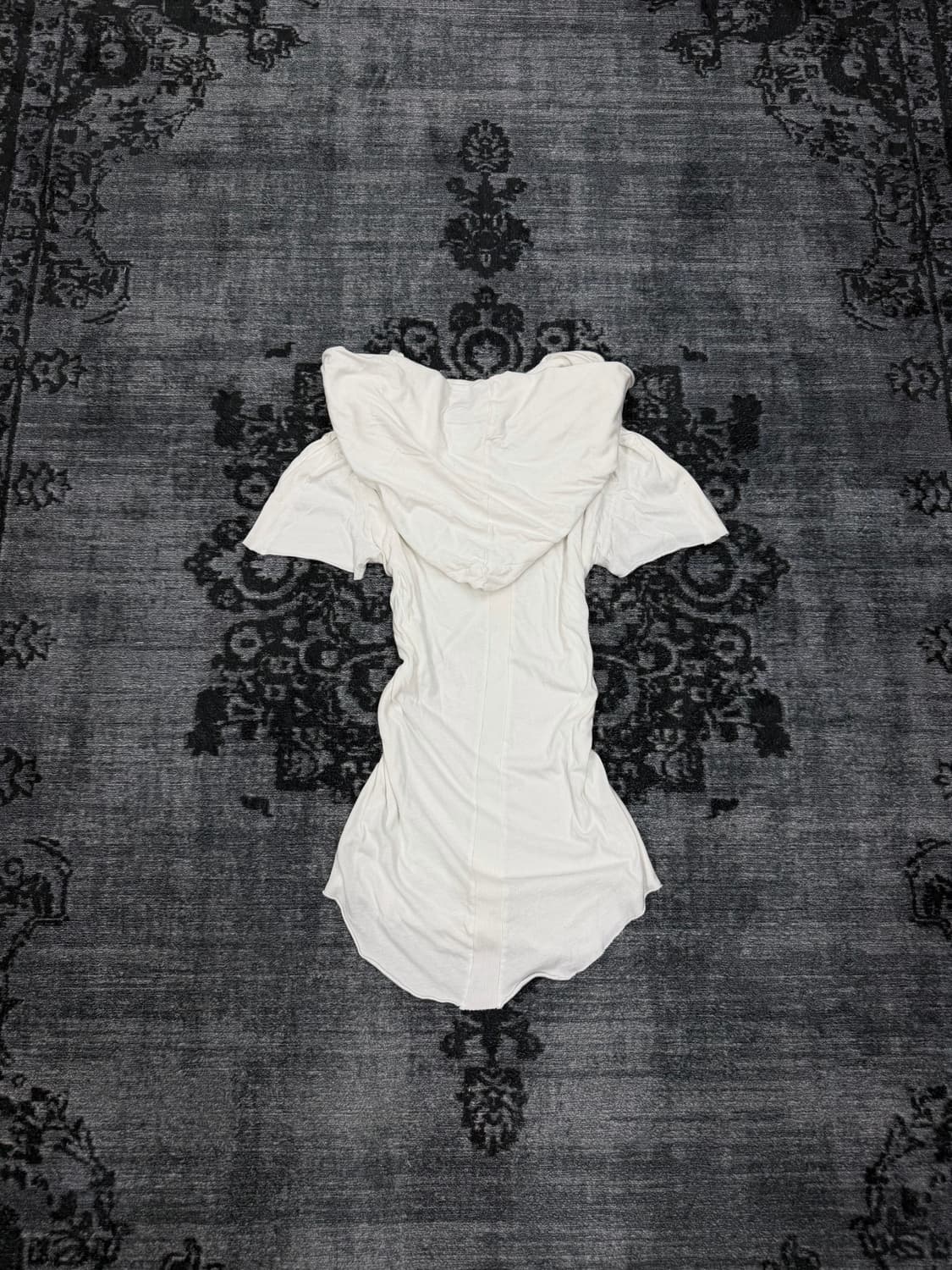 No id 00s archive back cross draping top 상품이미지7