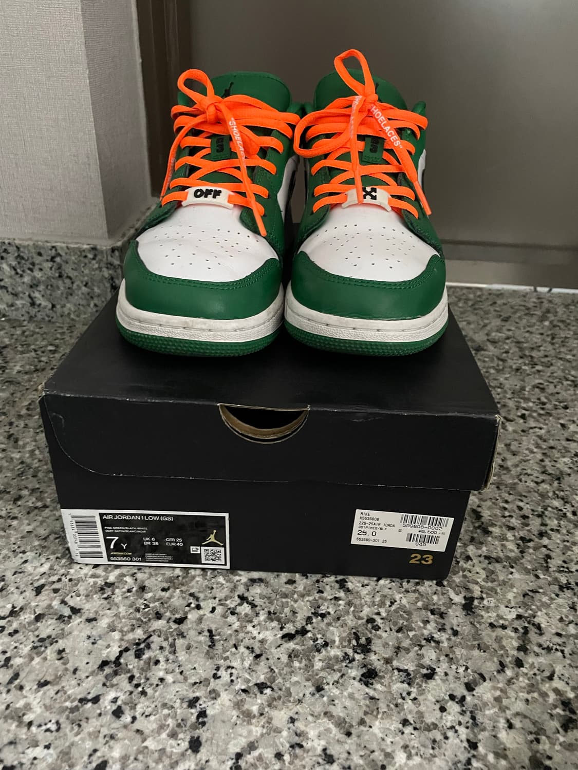 조던 로우 파인 그린 gs 250 상품이미지5